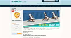 Desktop Screenshot of hypnos.de