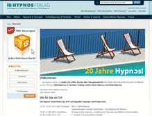 Tablet Screenshot of hypnos.de